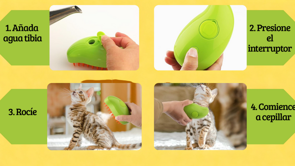 Cepillopeine De Vapor Para Mascotas